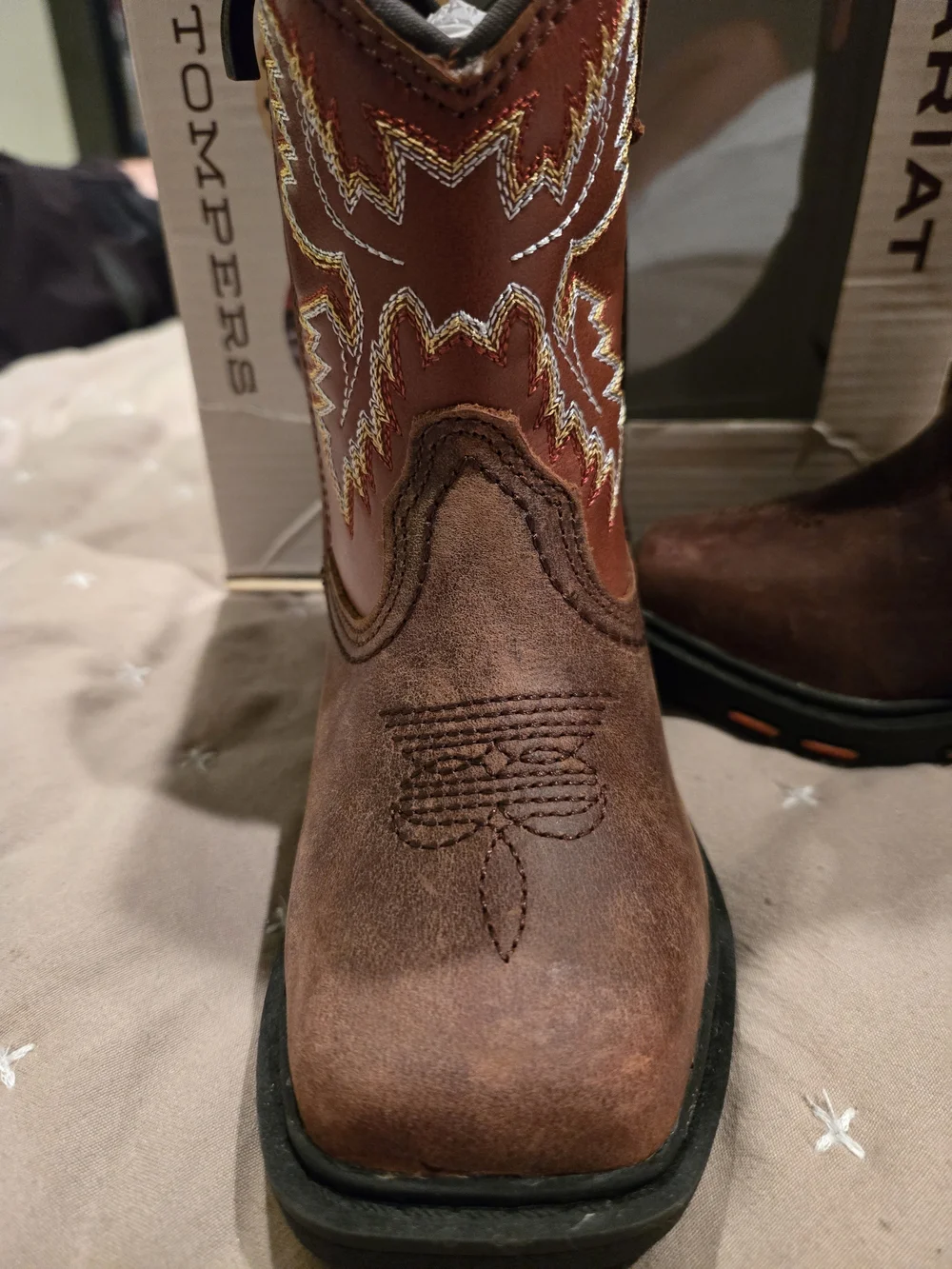 Ariat Lil' Stompers Toddler Western Boots, Workhog
